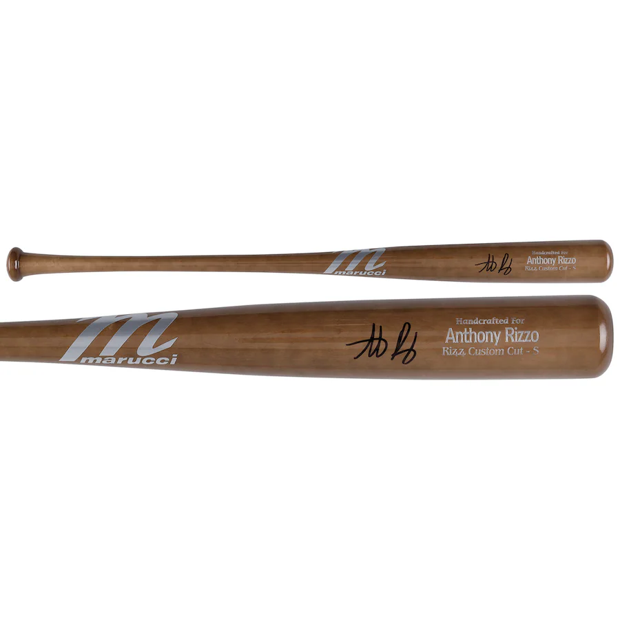 Anthony Rizzo Signed New York Yankees  Brown Marrucci Game Model Bat (Fanatics)