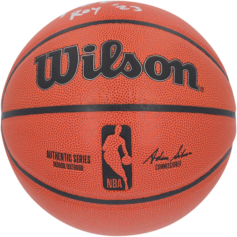 Paolo Banchero Signed Orlando Magic  Wilson Replica Basketball with "ROY 23" Inscription (Fanatics)