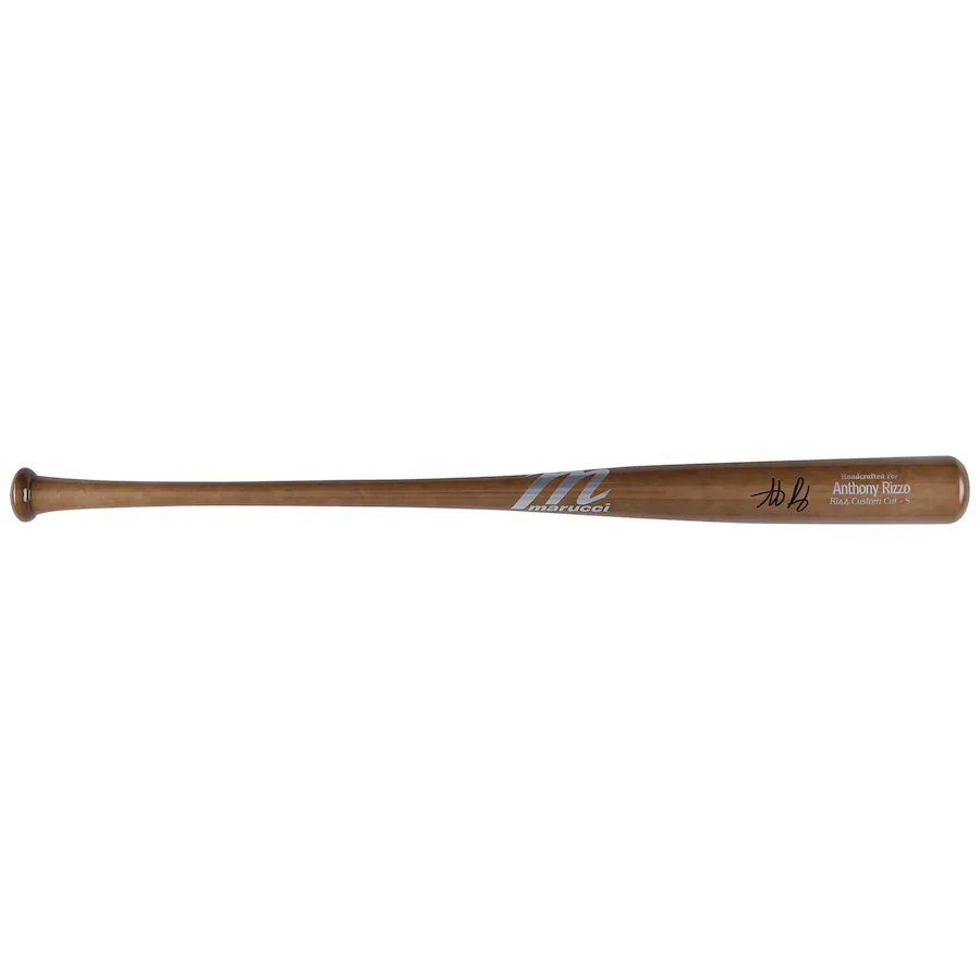 Anthony Rizzo Signed New York Yankees  Brown Marrucci Game Model Bat (Fanatics)