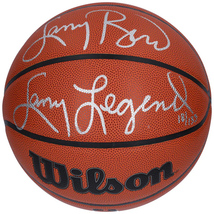 Larry Bird Signed Boston Celtics  Wilson Authentic Series Indoor/Outdoor Basketball with "Larry Legend" Inscription - Limited Edition of 133 (Fanatics)