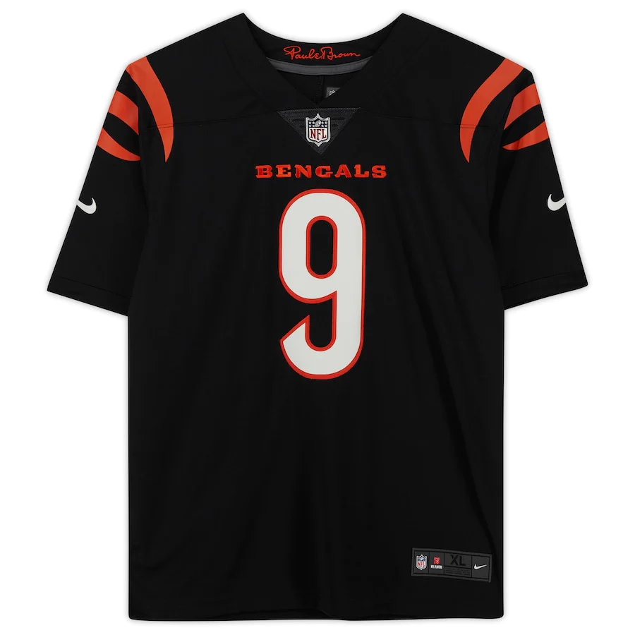 Joe Burrow Signed Cincinnati Bengals Nike Black Vapor Limited Jersey (Fanatics)