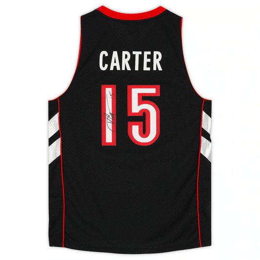 Vince Carter Signed Toronto Raptors Purple 1999-2000 Mitchell & Ness Swingman Jersey (Fanatics)