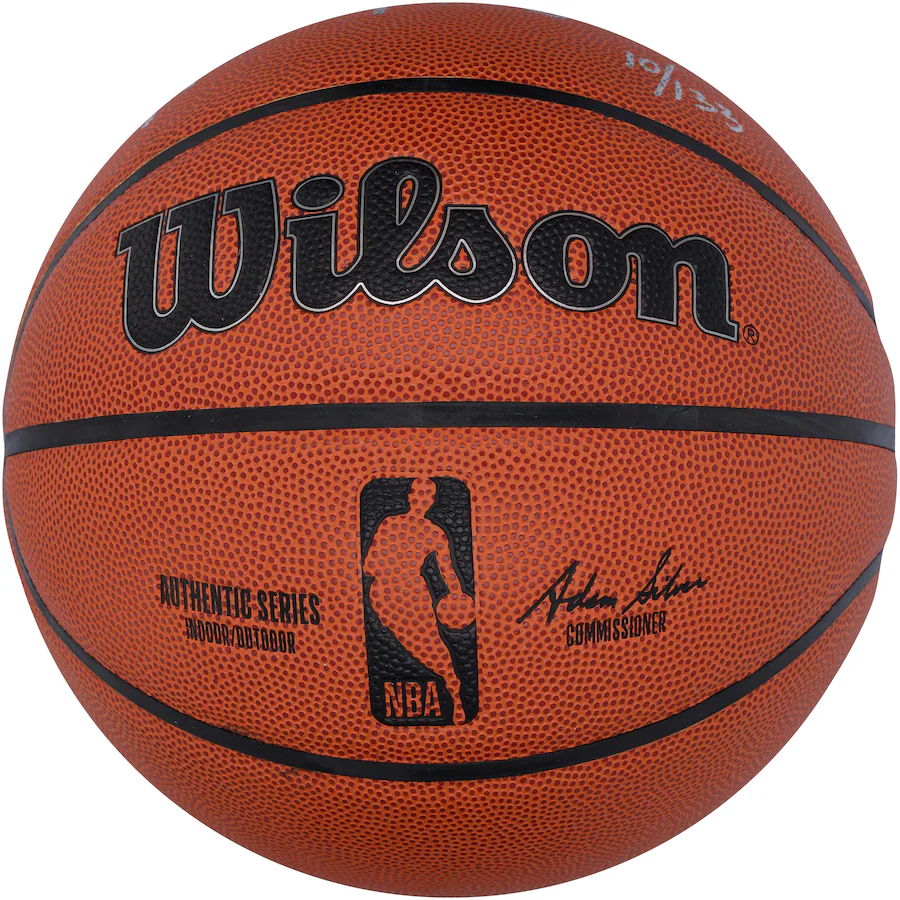 Larry Bird Signed Boston Celtics  Wilson Authentic Series Indoor/Outdoor Basketball with "HOF 1998" Inscription - Limited Edition of 133 (Fanatics)