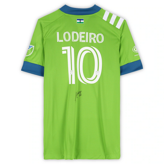 Nicolas Lodeiro Signed Seattle Sounders FC  2022 Legacy Green Adidas Authentic Jersey (Fanatics)