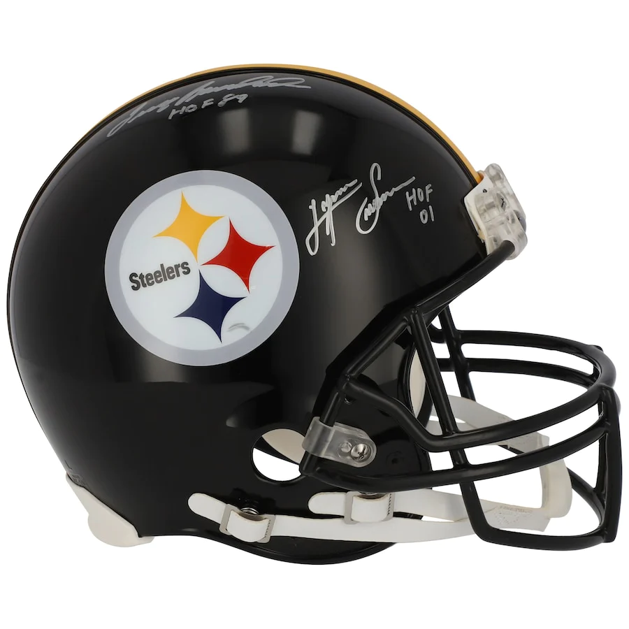 Hines Ward Signed Pittsburgh Steelers Riddell Pro-Line Authentic Helmet (Fanatics)