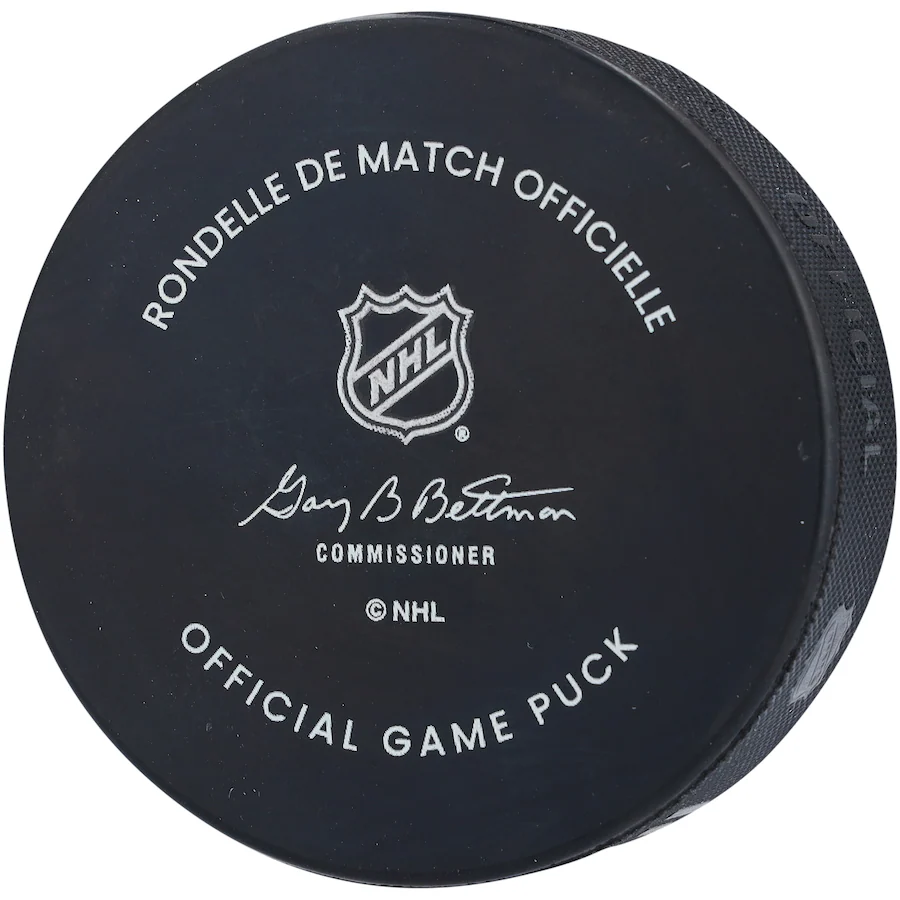 Matvei Michkov Signed Philadelphia Flyers  Hockey Puck (Fanatics)