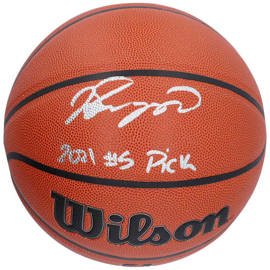 Jalen Suggs Signed Orlando Magic  Wilson Authentic Series Indoor/Outdoor Basketball with "2021 #5 Pick" Inscription (Fanatics)