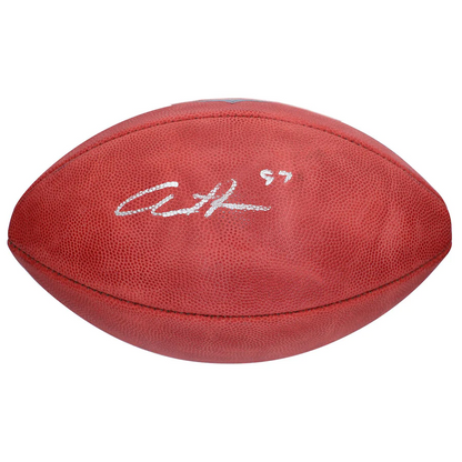 Aidan Hutchinson Signed Official NFL Wilson "Duke" Pro Football - Detroit Lions (Fanatics)