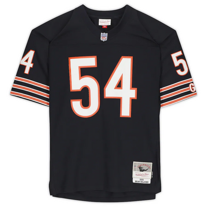 Brian Urlacher Signed Chicago Bears Navy Mitchell & Ness Replica Jersey (Fanatics)