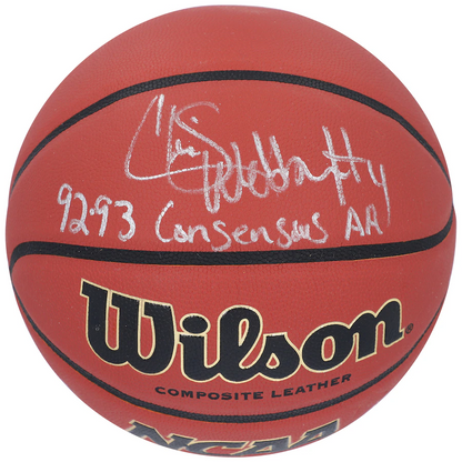 Chris Webber Michigan Wolverines Signed Wilson Indoor/Outdoor Basketball (Fanatics)