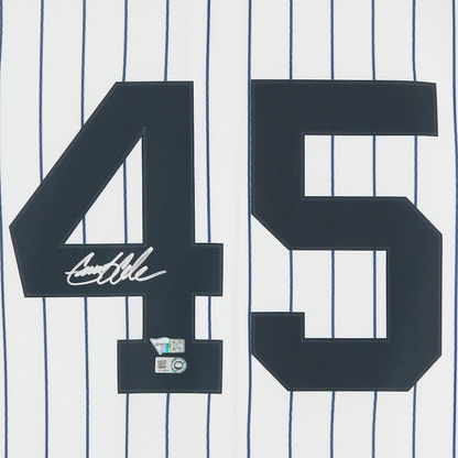 Gerrit Cole Signed New York Yankees White Nike Replica Jersey (Fanatics)