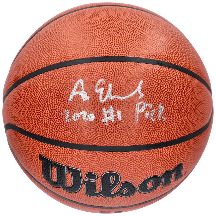 Anthony Edwards Signed  Minnesota Timberwolves  Wilson Authentic Series Indoor/Outdoor Basketball with "2020 #1 Pick" Inscription (Fanatics)