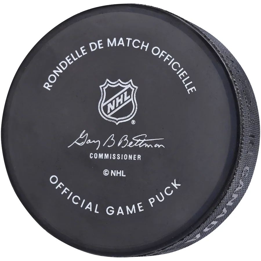 Brent Burns Signed Carolina Hurricanes Official Game Puck (Fanatics)