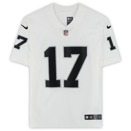 Davante Adams Signed Las Vegas Raiders White Nike Limited Jersey (Fanatics)