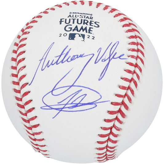 Jasson Dominguez and Anthony Volpe Signed Official 2022 MLB Futures Game Baseball - New York Yankees (Fanatics)