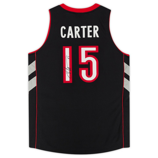 Vince Carter  Signed Purple Toronto Raptors  Mitchell & Ness 1999-00 Authentic Jersey (Fanatics)