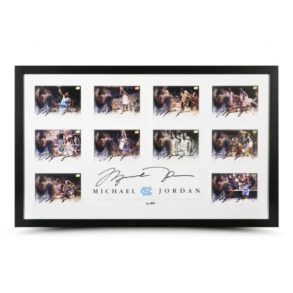 Michael Jordan Signed University of North Carolina Collection