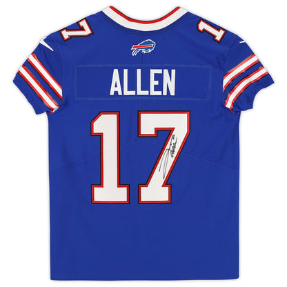 Josh Allen Signed Buffalo Bills Blue Nike Elite Jersey (Fanatics)