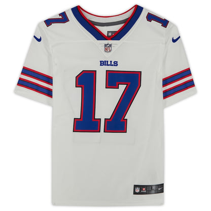 Josh Allen Signed Buffalo Bills White Nike Limited Jersey (Beckett)