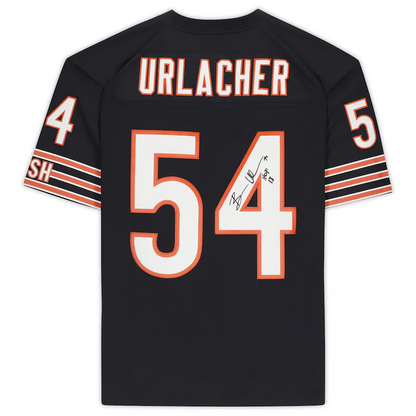 Brian Urlacher Signed Chicago Bears Navy Mitchell & Ness Replica Jersey (Fanatics)