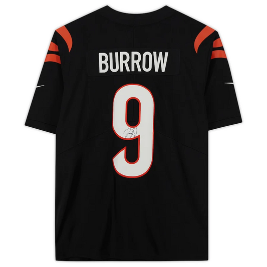 Joe Burrow Signed Cincinnati Bengals Nike Black Vapor Limited Jersey (Fanatics)