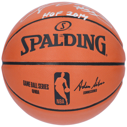 Alonzo Mourning Signed Miami Heat  Spalding Indoor/Outdoor Basketball with "HOF 2014" Inscription (Fanatics)