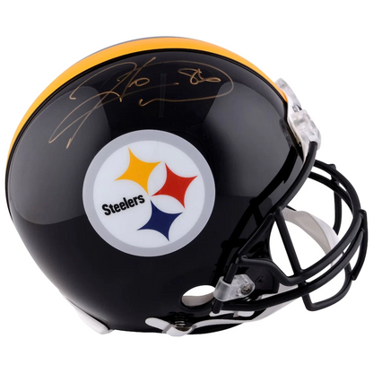 Hines Ward Signed Pittsburgh Steelers Riddell Pro-Line Authentic Helmet (Fanatics)