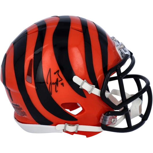 Joe Burrow Signed Cincinnati Bengals Riddell Speed Mini Helmet (Fanatics)