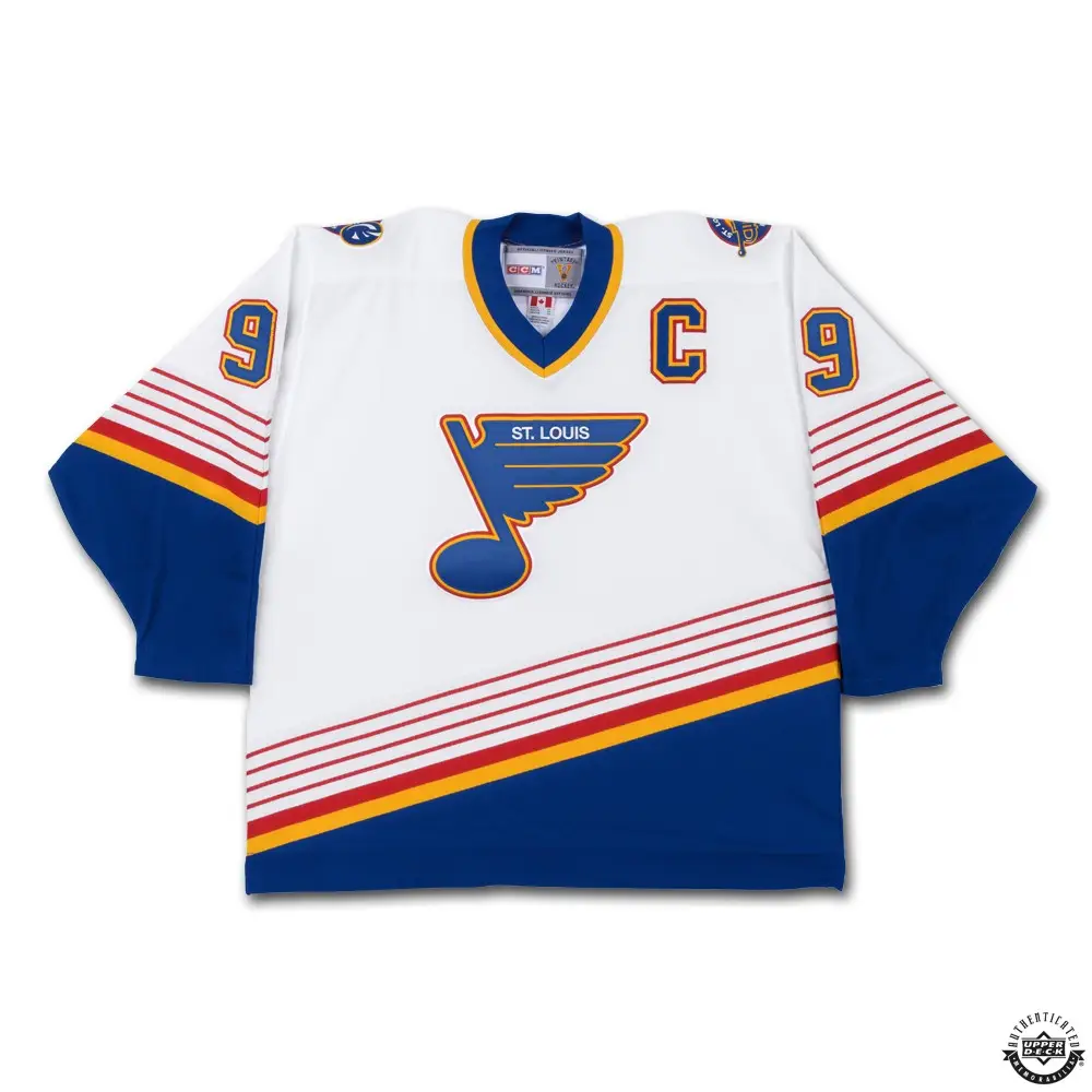 Wayne Gretzky Signed 1996 St. Louis Blues Jersey CCM (Upper Deck)