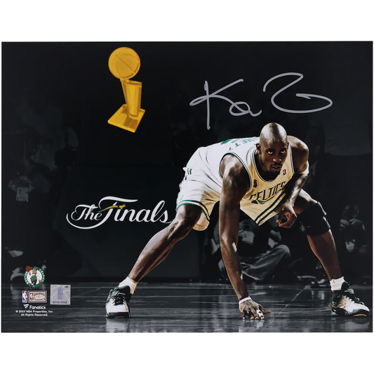 Kevin Garnett  Signed Boston Celtics  11" x 14" Spotlight Photograph (Fanatics)