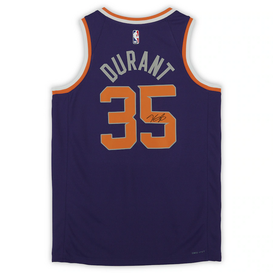 Kevin Durant  Signed Phoenix Suns  Purple Nike Icon Swingman Jersey (Fanatics)