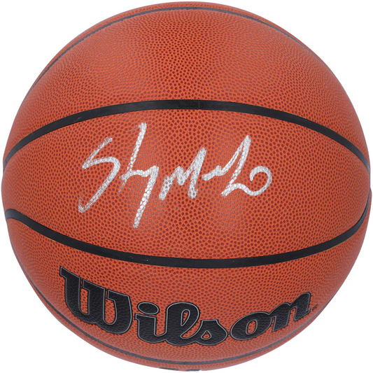 Carmelo Anthony  Signed Denver Nuggets  Wilson Authentic Series Indoor/Outdoor Basketball (Fanatics)
