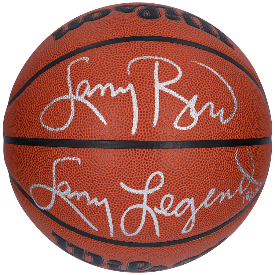 Larry Bird Signed Wilson Authentic Series NBA Basketball with "Larry Legend" Inscription LE/133 - Boston Celtics (Fanatics)