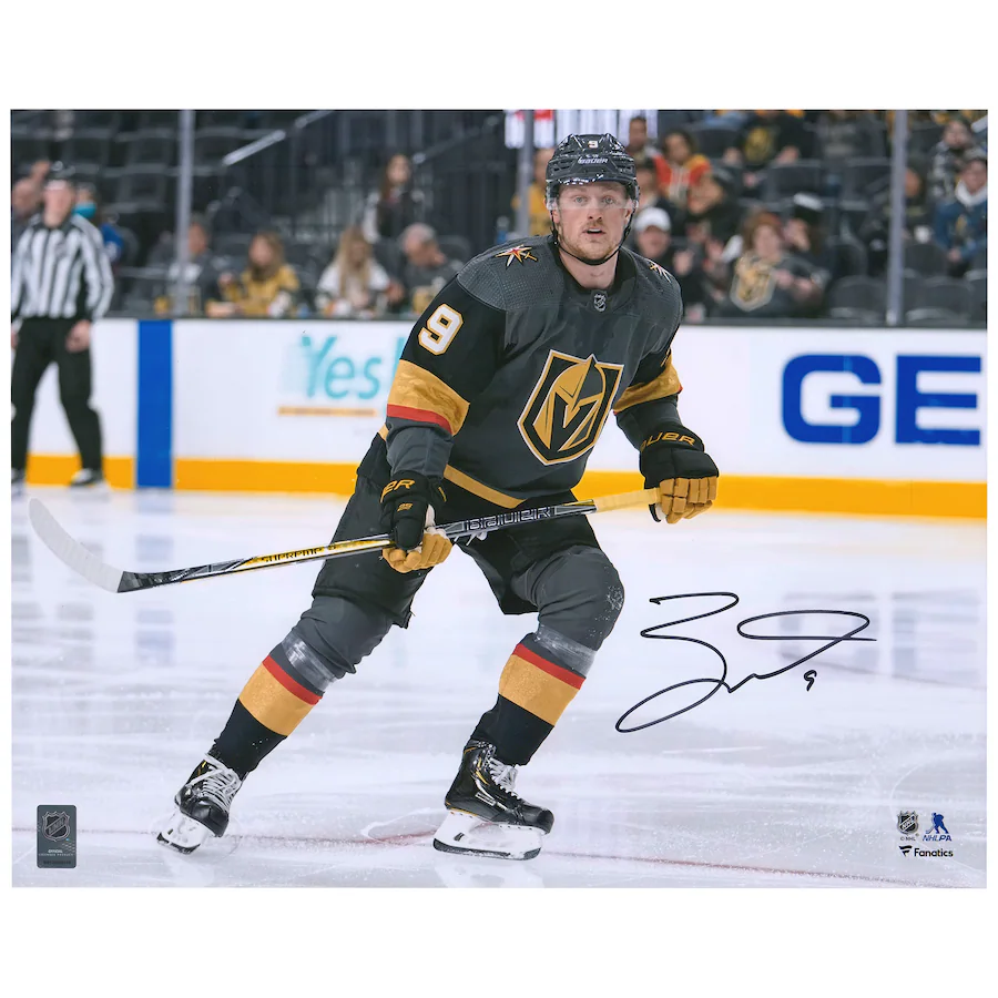 Jack Eichel Signed Vegas Golden Knights  16" x 20" Debut Picture (Fanatics)