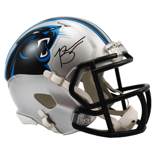 Bryce Young Signed Carolina Panthers Riddell Speed Mini Helmet (Fanatics)