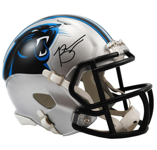 Bryce Young Signed Carolina Panthers Riddell Speed Authentic Helmet (Fanatics)