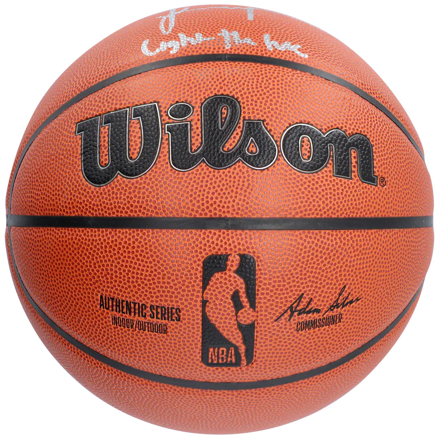 Jalen Green Signed Houston Rockets  Wilson Authentic Series Indoor/Outdoor Basketball with "Light The Fuse" Inscription (Fanatics)