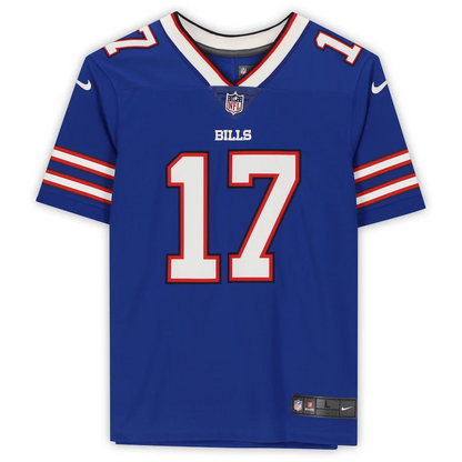 Josh Allen Signed Buffalo Bills Blue Nike Limited Jersey (Fanatics)