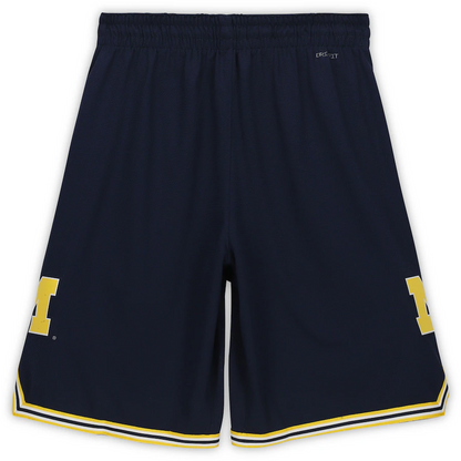 Chris Webber Michigan Wolverines Signed Jordan Brand Navy Replica Basketball Shorts(Fanatics)