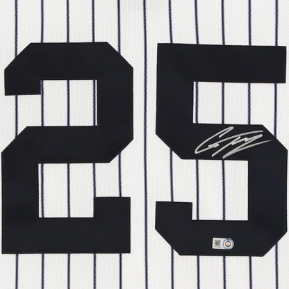 Gleyber Torres Signed New York Yankees  White Nike Authentic Jersey (Fanatics)