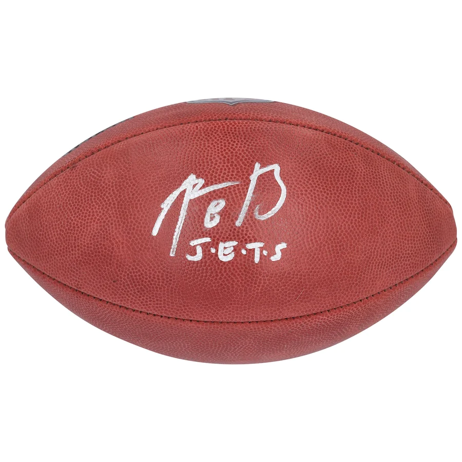 Aaron Rodgers Signed Official NFL Wilson "Duke" Football with "J-E-T-S" Inscription - New York Jets (Fanatics)