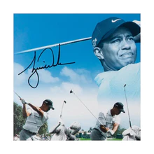 Tiger Woods & Jack Nicklaus Signed "Legends of The Swing" Print (Upper Deck)