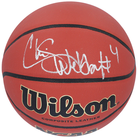 Chris Webber Michigan Wolverines Signed Wilson Indoor/Outdoor Basketball (Fanatics)