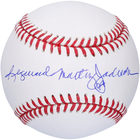 Reggie Jackson New York Yankees Autographed Baseball with Full Name Signature (Fanatics)