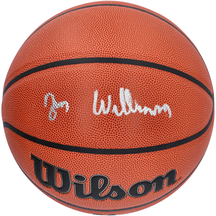 Zion Williamson  Signed New Orleans Pelicans Wilson Authentic Series Indoor/Outdoor Basketball - Silver Ink (Fanatics)