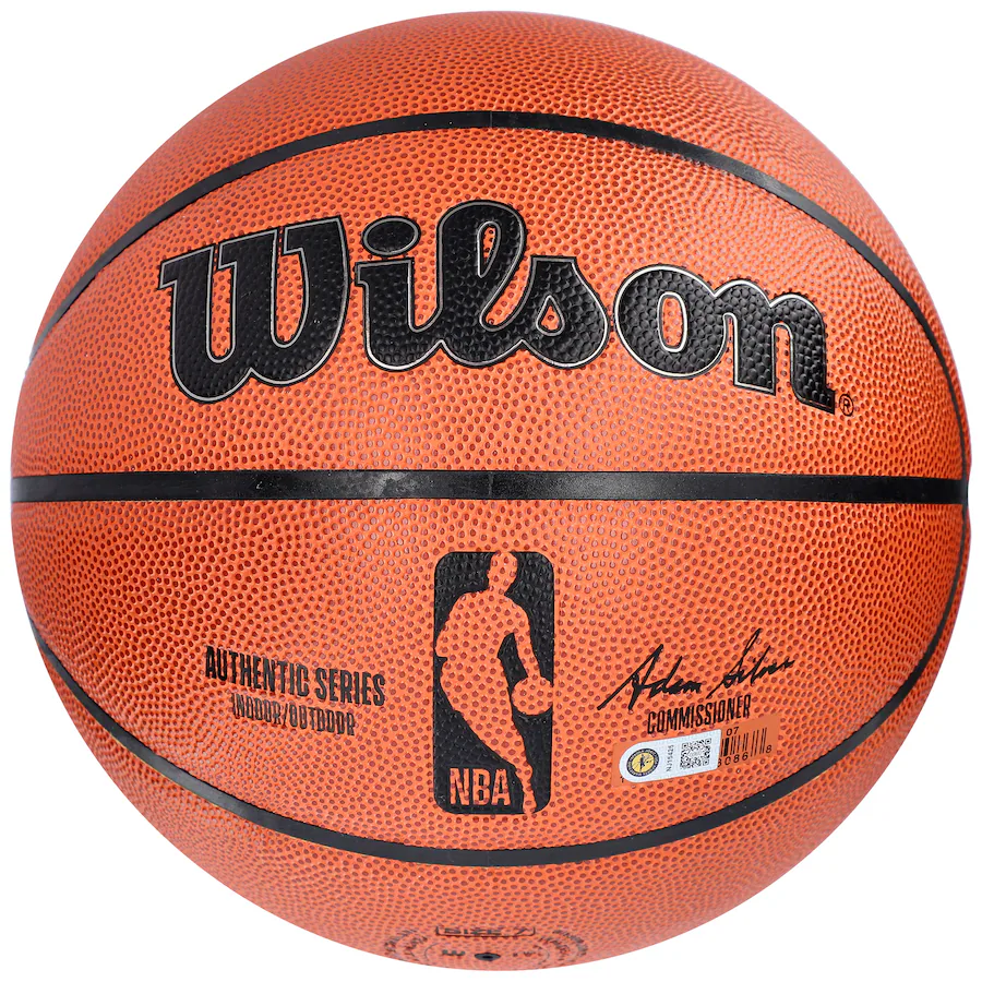 Nikola Jokic  Signed Denver Nuggets  Wilson Authentic Series Indoor/Outdoor Basketball (Fanatics)