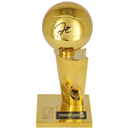 Giannis Antetokounmpo  Signed Milwaukee Bucks NBA Larry O'Brien Replica Trophy (Fanatics)