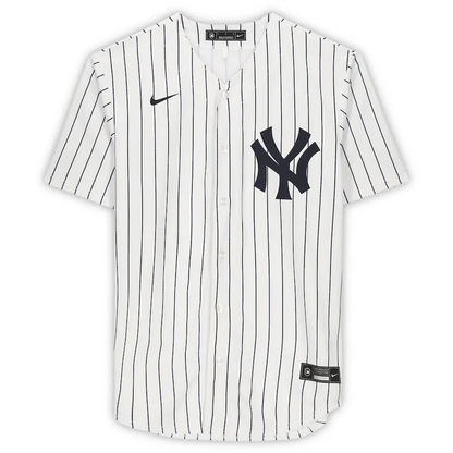 Jose Trevino Signed White New York Yankees  Nike Replica Jersey (Fanatics)