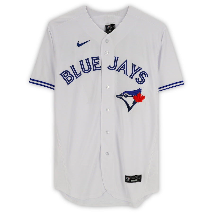 Vladimir Guerrero Jr. Signed Toronto Blue Jays White Nike Authentic Jersey (Fanatics)