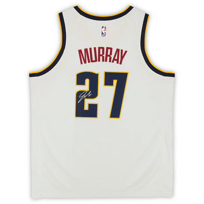 Jamal Murray Signed White Denver Nuggets Nike 2021 Association Edition Swingman Jersey (Fanatics)